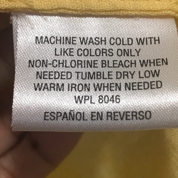 Charter club yellow 100% linen sleeveless womens top size Medium - Picture 7 of 10